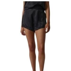 Athleta Calm Cool Shorts Black Women's Size 3X New With Tags Condition